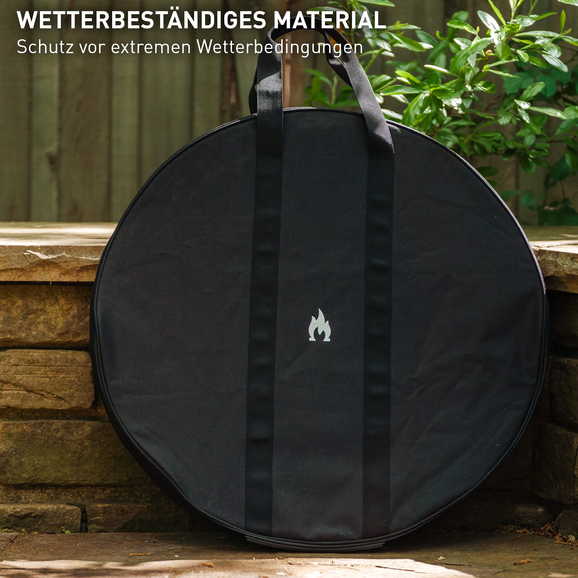 Solo Stove Wärmeverteiler-Tasche, M | Zubehör zum Schutz von Bonfire Wärmeverteiler, Aufbewahrung und Transport, 600D Lösungsmittelgefärbtes Acryl mit PVC-Beschichtung, D: 65,5 cm