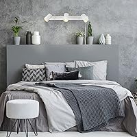 Vista 5 de GLOBE Electric 60024 Iluminación de riel de 3 luces con enchufe, cabezales ajustables, acabado blanco mate, 22 pulgadas, base GU10, cable de 15 pies