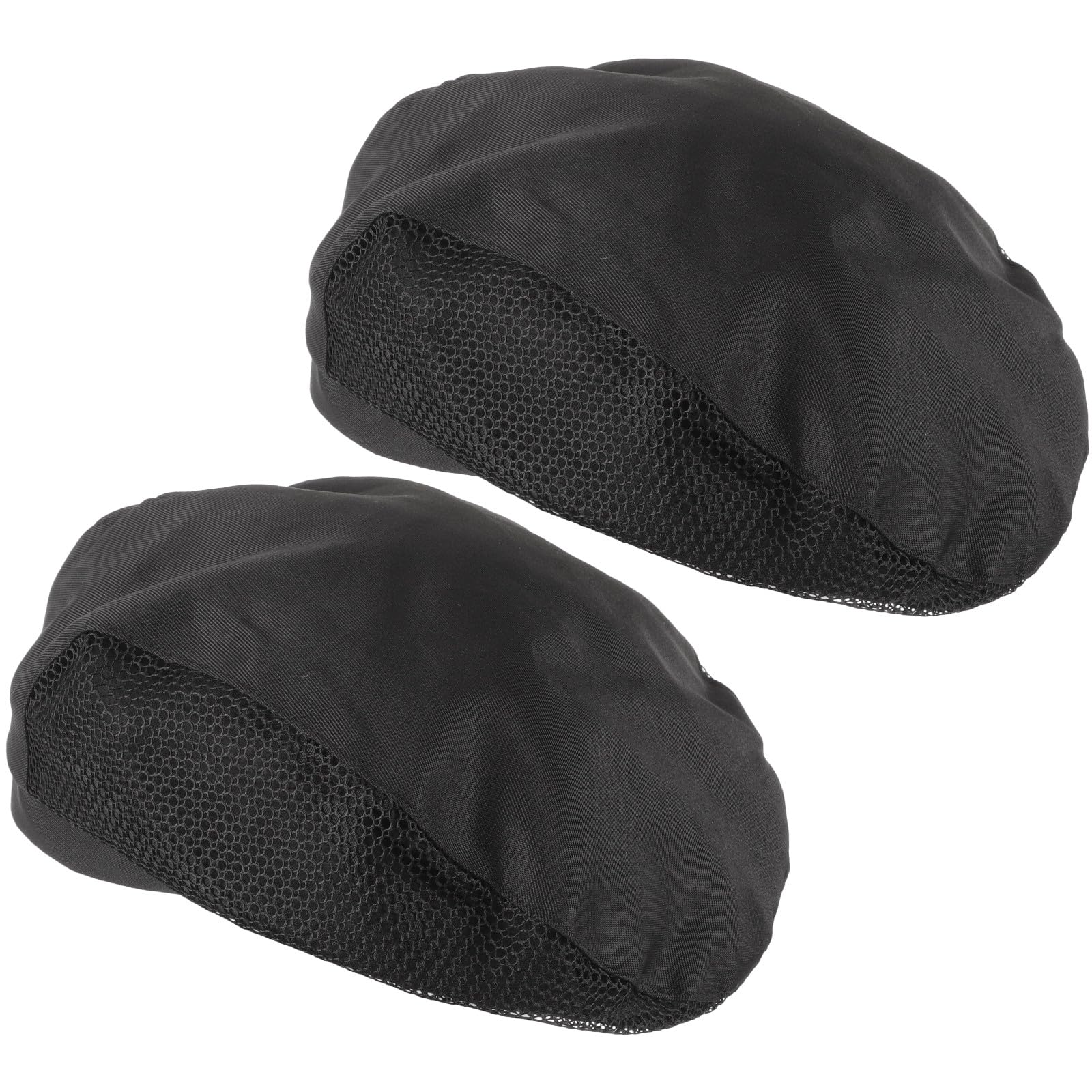 Generico 2 Pezzi Cappelli da Cuoco in Rete Traspirante per Ristorante Bar Pasticceria