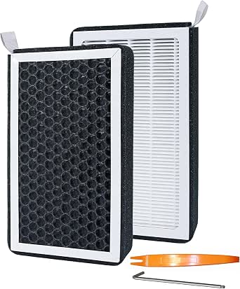 Moonka Air Filter Replacement For Tesla Model 3 & Model Y (2016-2024) - 2 Pack With Activated Carbon - View #6