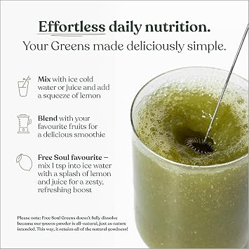 Free Soul Greens | 21 Superfoods & Adaptogens Including KSM-66 Ashwagandha