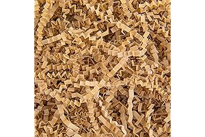 Caleihd Crinkle Cut Paper Shred Filler for Hamper, Baskets, and Gift Wrapping