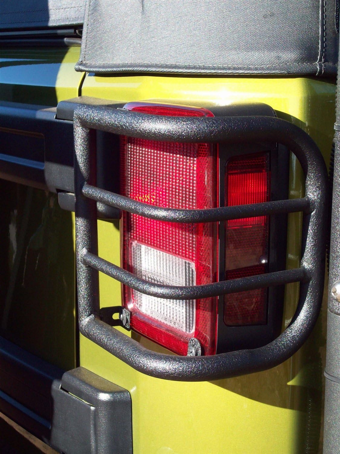 Body Armor 4x4 JK-7135 Black - Steel Wrap Design Taillight Guard for 2007-2013 JK Wrangler (Pair)