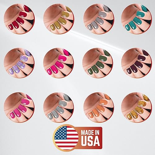 Miniatura 6 de Mia Secret - Polvo acrílico para uñas (12 unidades), colección frutal