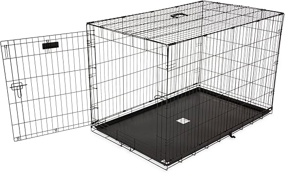 Precision Pet Products One Door Provalue Wire Dog Crate, 48 Inch, For Pets 90-125 lbs, With 5-Point Locking System