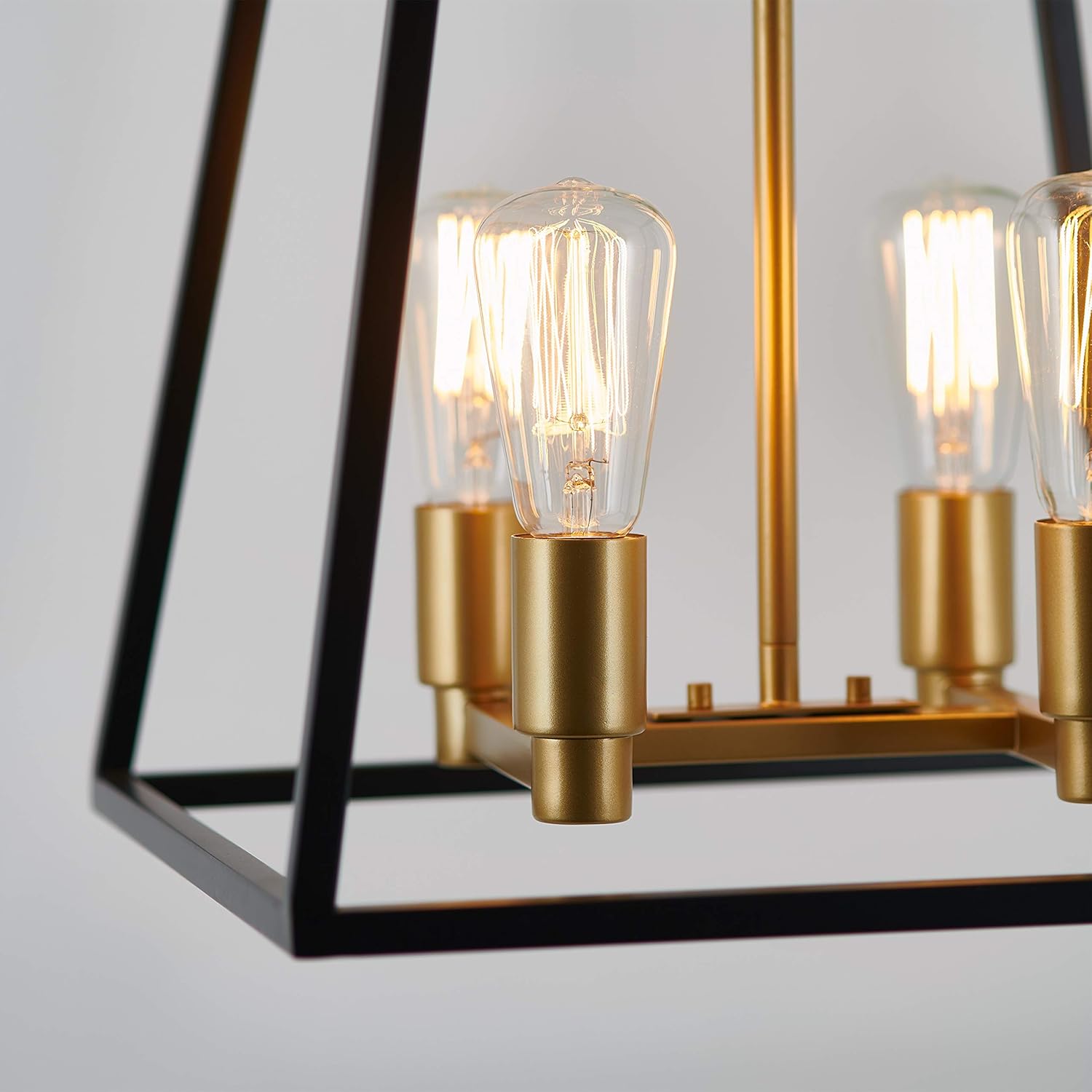50% Off Discount Artika CAR15-ON Carter Square 4 Pendant Light Fixture, Kitchen Island Chandelier, with a Steel Black and Gold Finish Flash Deals - 70% OFF Artika CAR15-ON Carter Square 4 Pendant Light Fixture, Kitchen Island Chandelier, with a Steel Black and Gold Finish