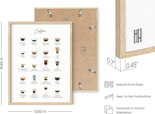 Miniatura 10 de Haus and Hues - Póster de decoración de café y cafetería, decoración de bar de café para dormitorio universitario, decoración de pared para niñas,