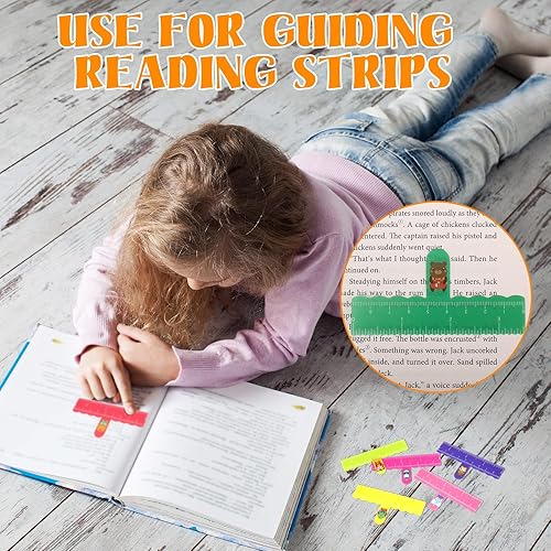 Miniatura 5 de Honoson 100 espaciadores de dedos para niños, herramienta de escritura a mano, espaciadores coloridos para dislexia de animales para escritura a