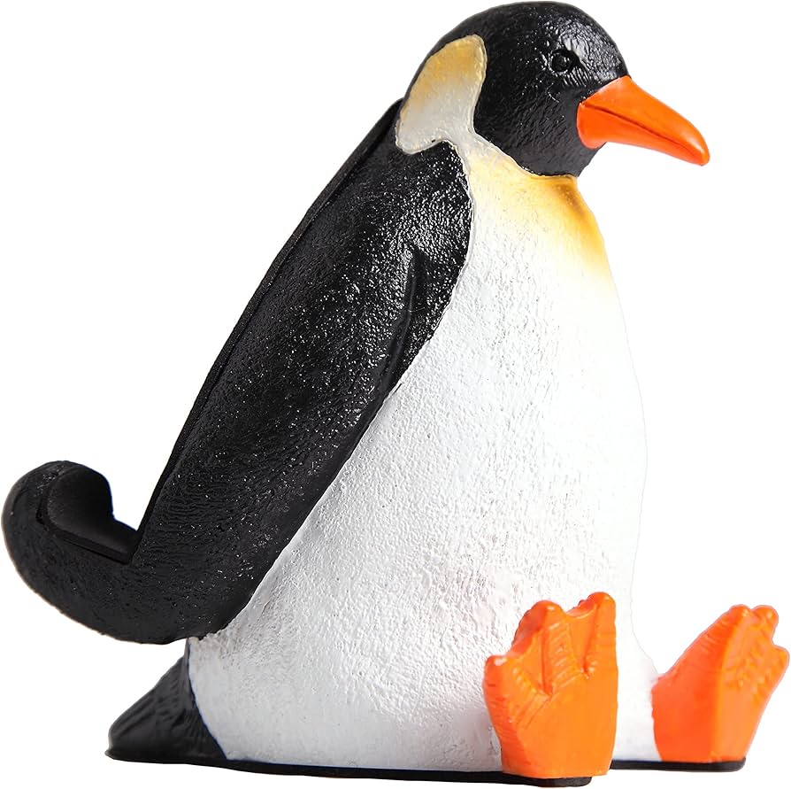 Amazon.co.jp: JEGGE ペンギン型 携帯電話 スタンド 皇帝ペンギン 卓上