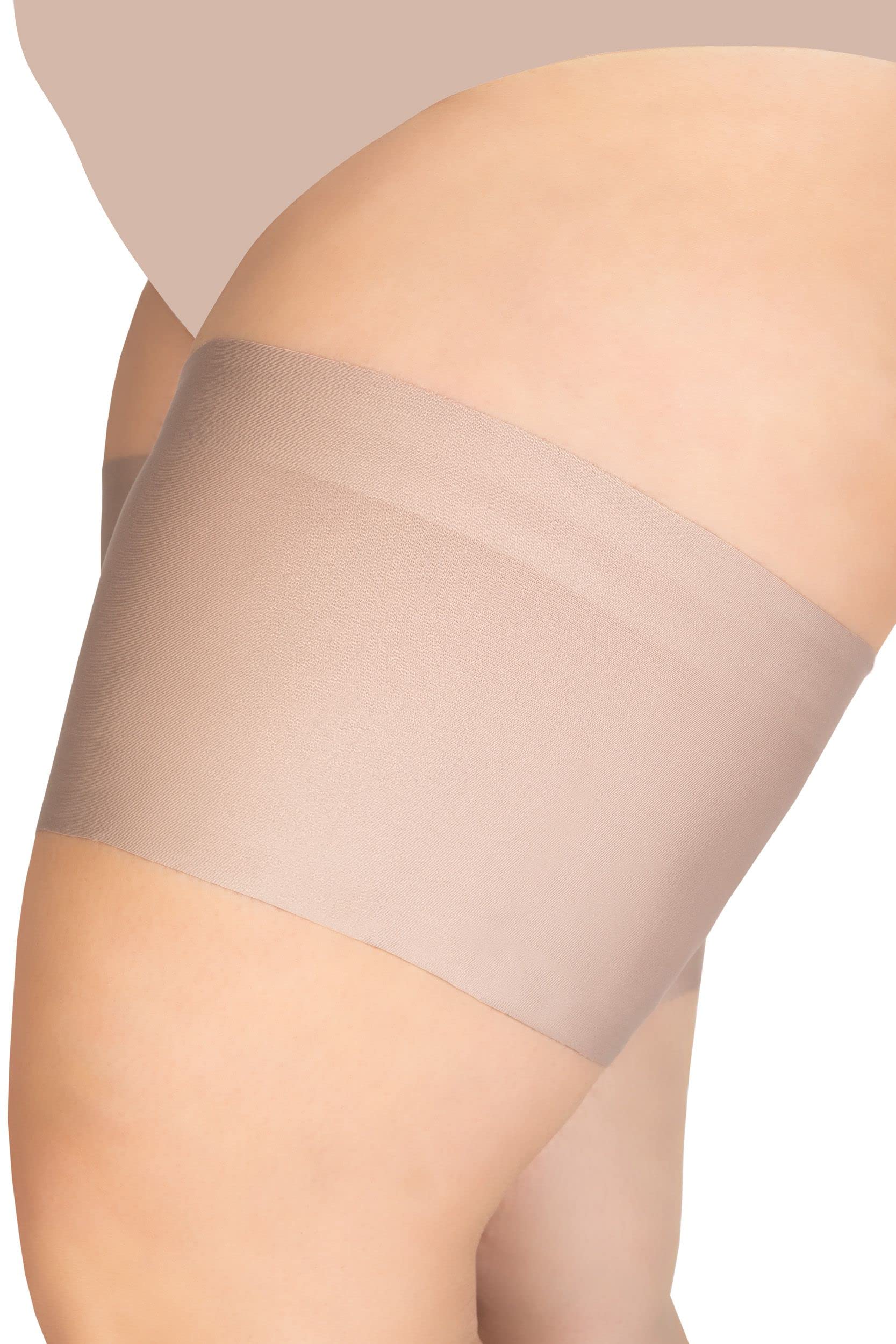 Bandas antirozaduras para muslo elásticas con silicona antideslizante