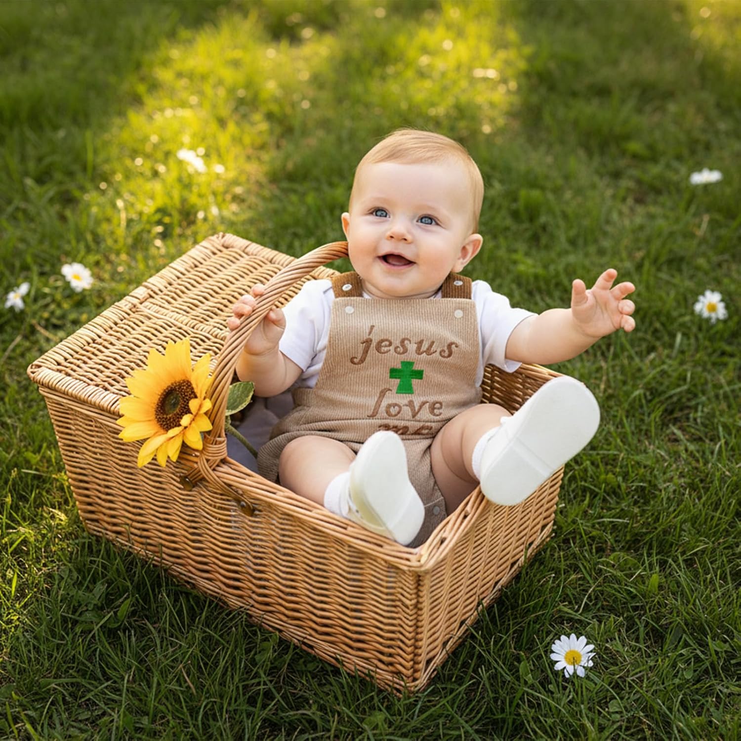 Newborn Valentines Baby Girl Outfit Letter Print Bubble Romper One Piece Jumpsuit Infant Cute Overalls Clothes - Image 3