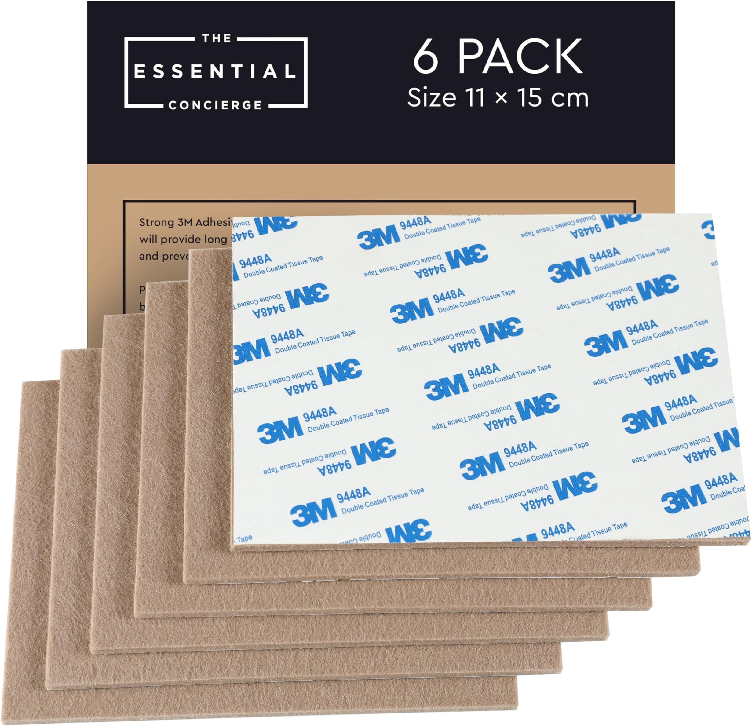 Furniture Pads for Hardwood Floors - Self-Adhesive Felt Pads Chair Leg ...