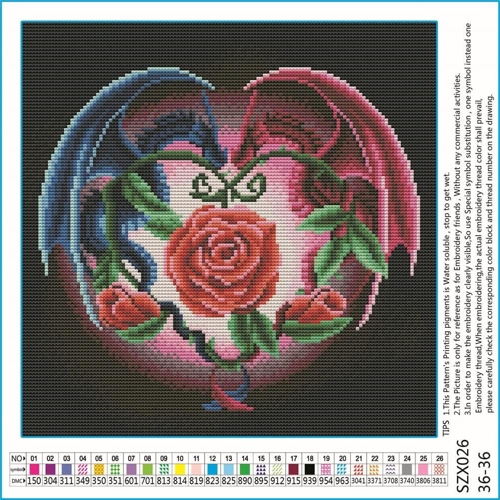 Meecaa Cross Stitch Kits 11 Count Stamped - Image 3