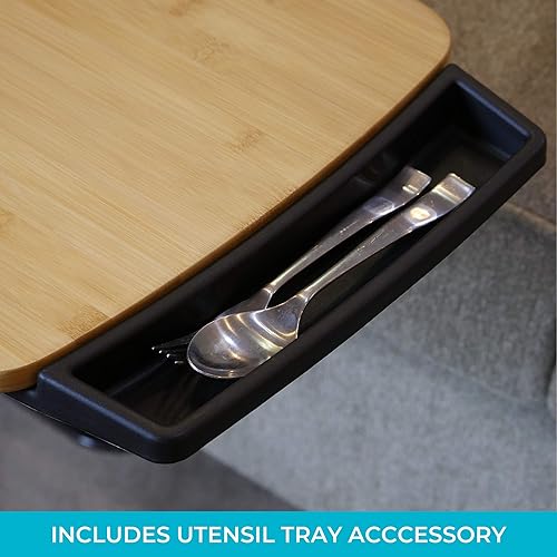 Vista 16 de Stander Accesorio organizador de tubo base, compatible con Omni-Tray de Stander y la mesa Signature Life Independence, color negro