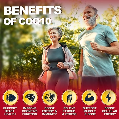 Miniatura 7 de ZEBORA CoQ10-300mg con Trans-Resveratrol, PQQ y Vitamina E - Coenzima Q10 de alta absorción con BioPerine - Potente antioxidante para corazón y
