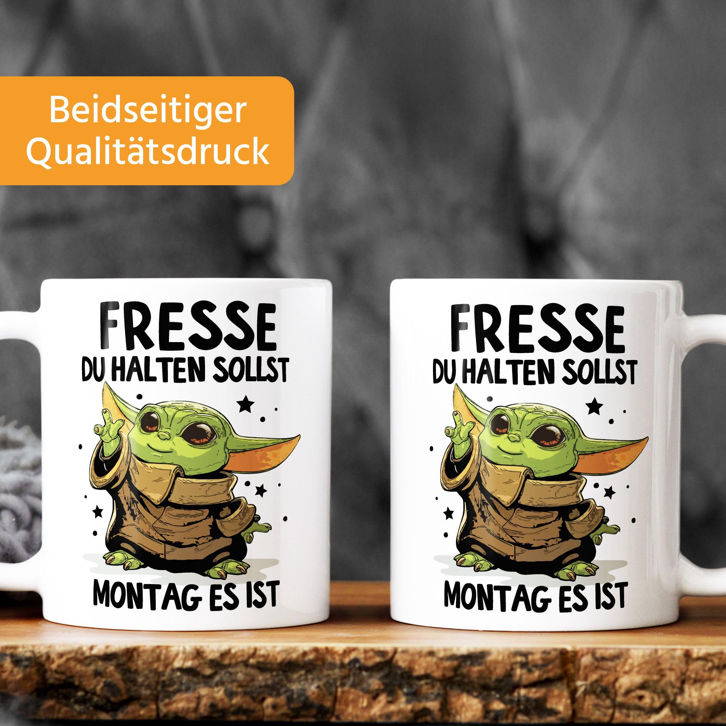 MoonWorks® Kaffeetasse Mit Spruch „Herr, Lass Hirn Regnen“ – Lustige Bürotasse, Spülmaschinengeeignet