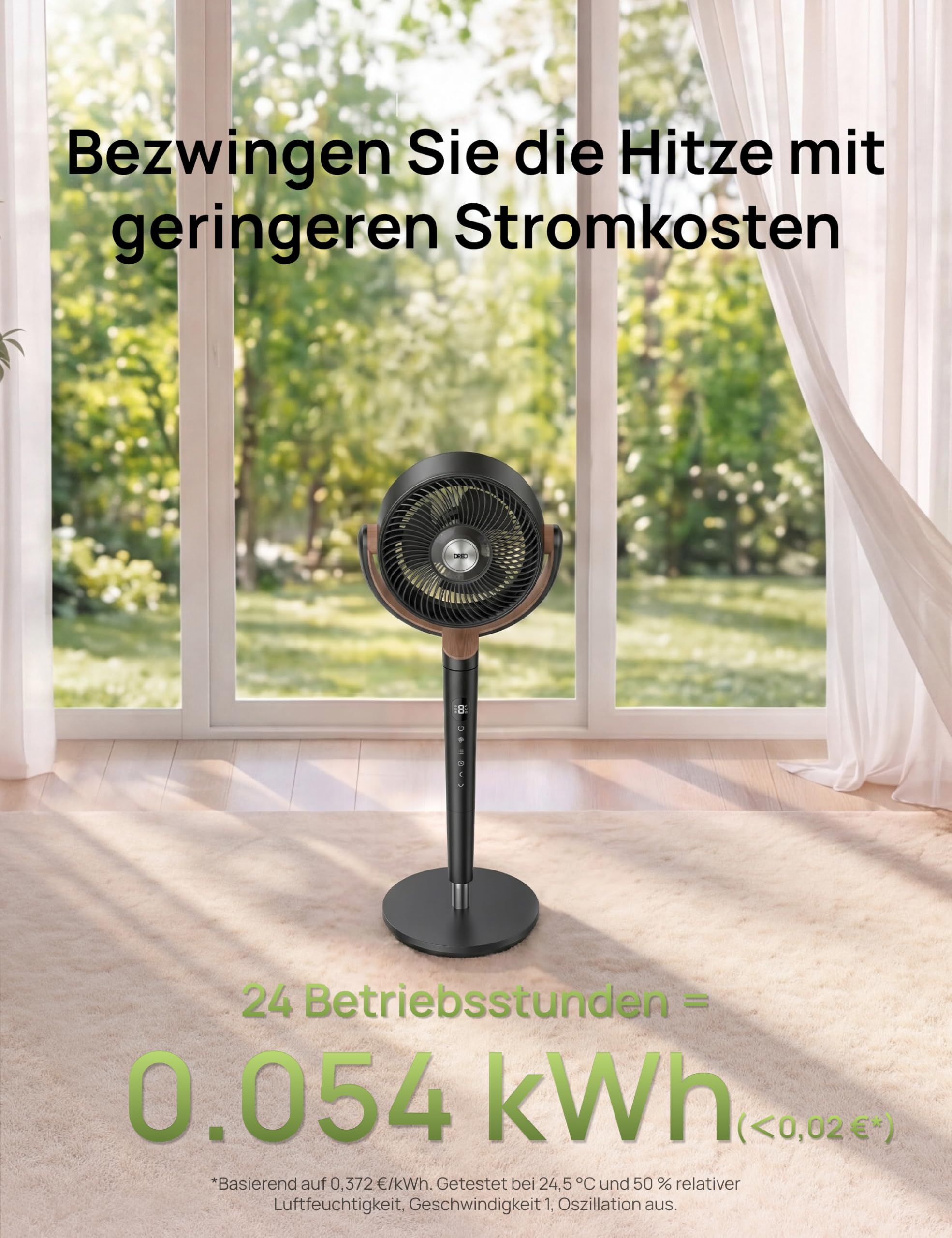 Dreo 23dB leiser Standventilator – Bild 8