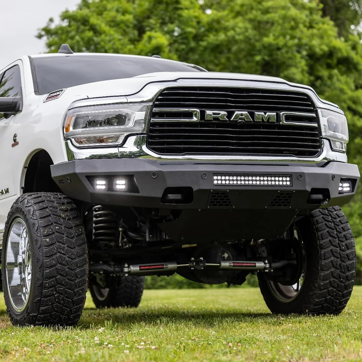 Rough Country N3 Dual Steering Stabilizer for 14-24 Ram 2500/3500 4WD - 8749430