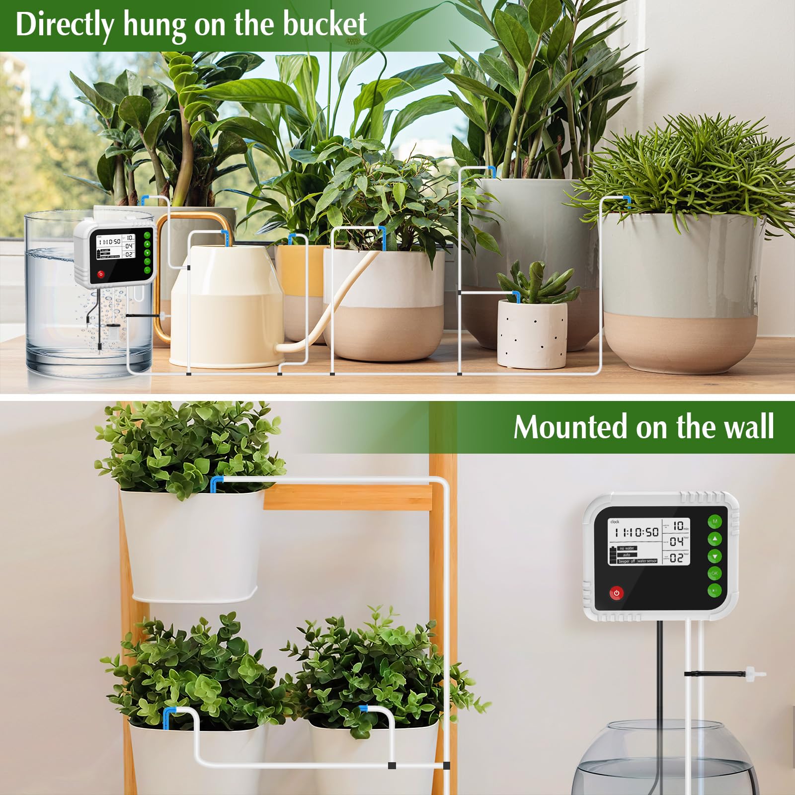Arrosage,Kit d'irrigation goutte-à-goutte automatique pour plantes d Arrosage,Kit d'irrigation goutte-à-goutte automatique pour plantes d