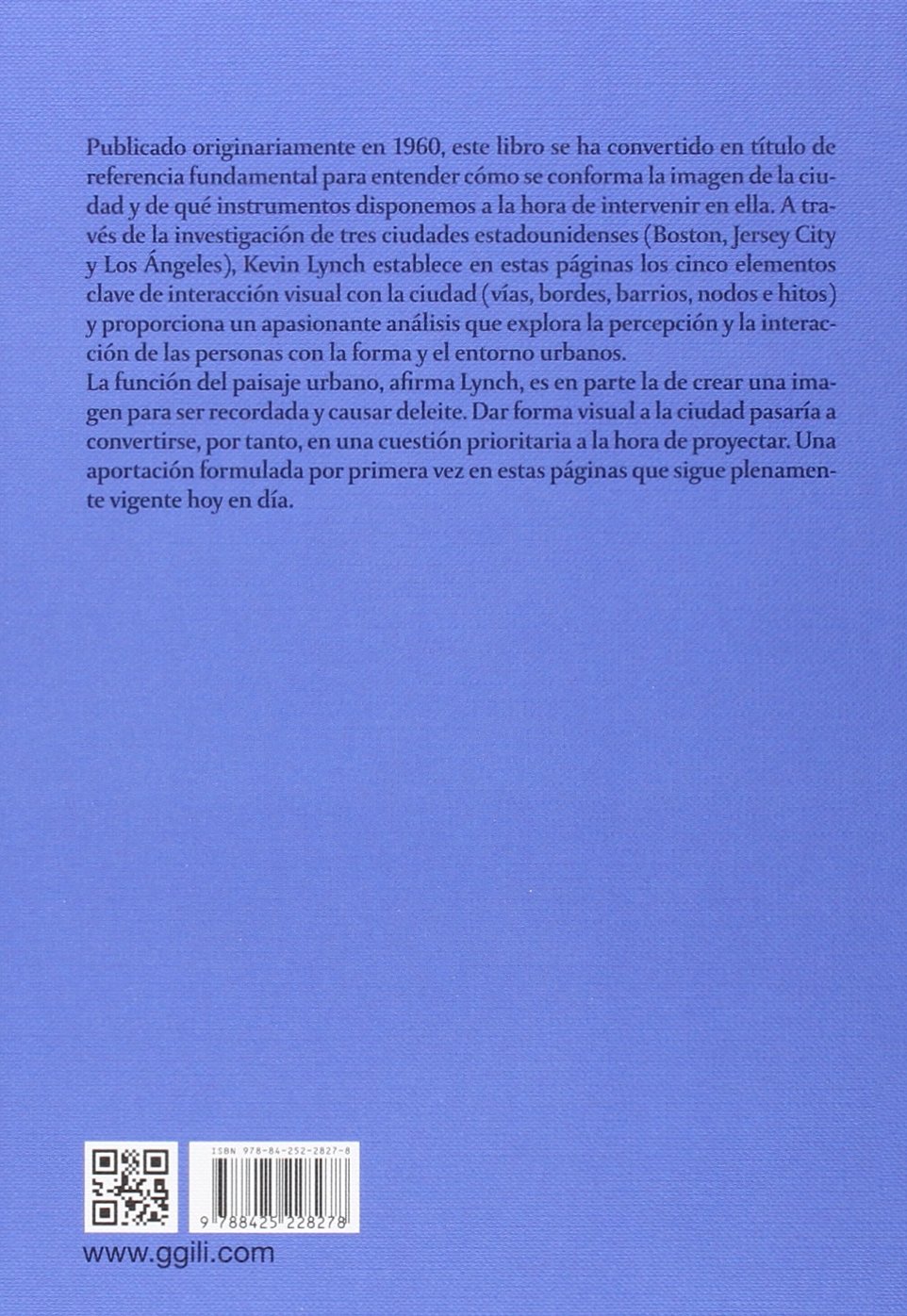 La imagen de la ciudad (GG DISE?O)