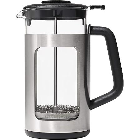 Amazon.com: OXO Brew GroundsLifter - Prensa francesa, talla única, acero :  Hogar y Cocina