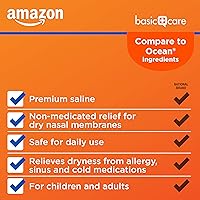 Vista 3 de Yaxa Basic Care Spray hidratante nasal salino premium, 1.5 onzas líquidas (paquete de 1), transparente