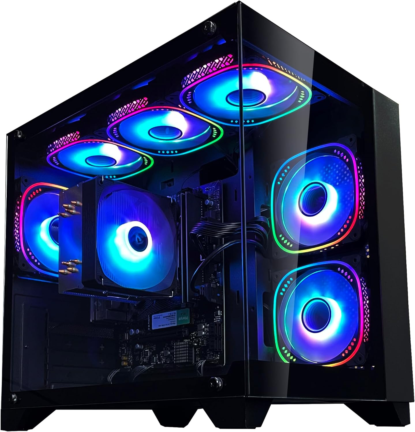 Amazon.co.jp NEWLEAGUE Gaming Desktop PC Special Model Ryzen 5 5600G / 16GB / NVMe SSD 512GB