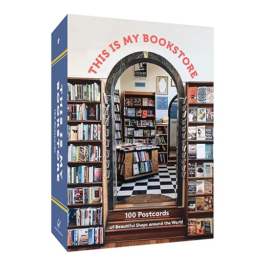 This Is My Bookstore: 100 Postcards of Beautiful Shops around the World (Notecards for Book Lovers, Stationery Featuring Bookshop Photography)