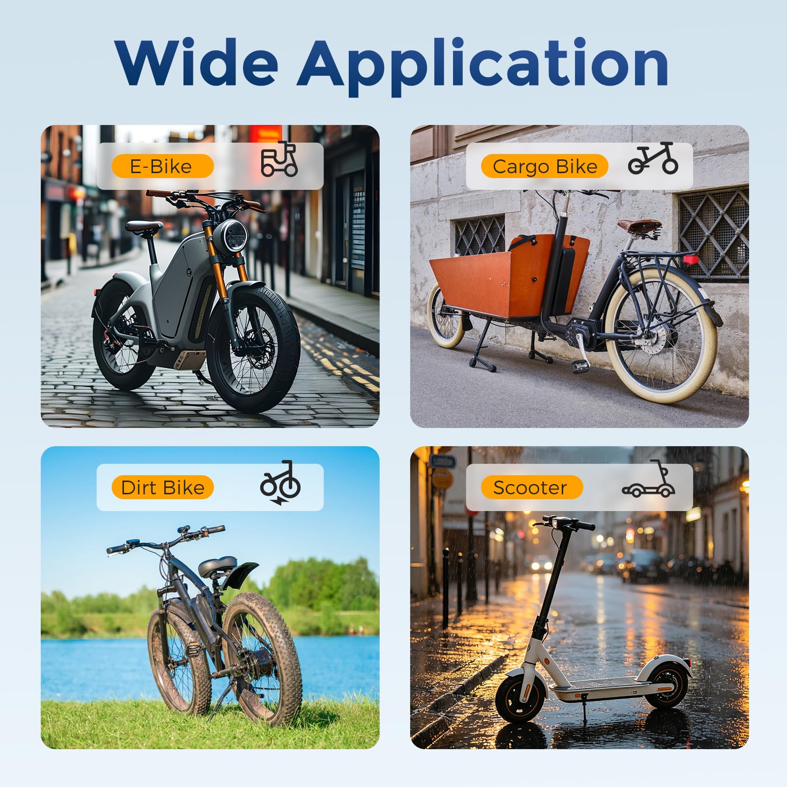 Bonvoisin Kit de Motor Eléctrico sin Escobillas de CC 48V 2000W 4300RPM | .Motor DC Brushless 48V 2000W, 5,1 N·m, Controlador 15 Mosfet Con Sensor Hall, Freno Eléctrico & Interruptor 3 Velocidades