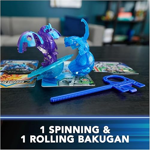 Miniatura 2 de Bakugan 3.0 Tercera Generación 2023 Paquete Experto Ataque Especial Dragonoid vs Hammerhead