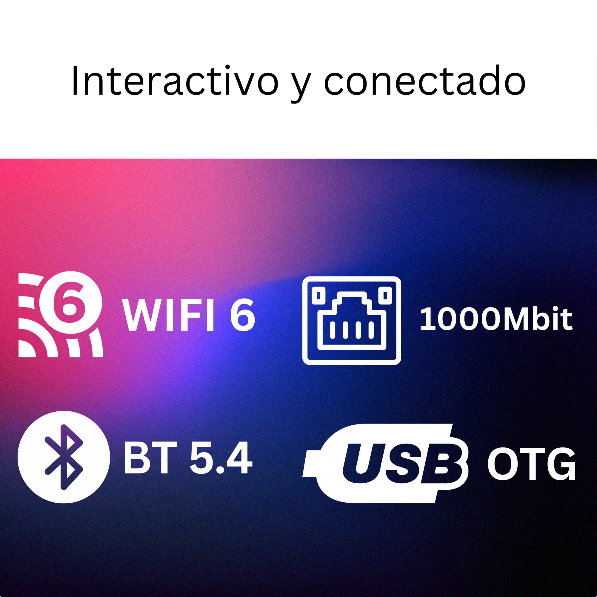 Orbsmart DS Player (S89L) - Android 14 Digital Signage Reproductor 4K Mini PC para 24/7 Uso Continuo (Fanless, Auto-On, Root, Modo Quiosco y Vertical, 4GB RAM, 32GB, LAN)