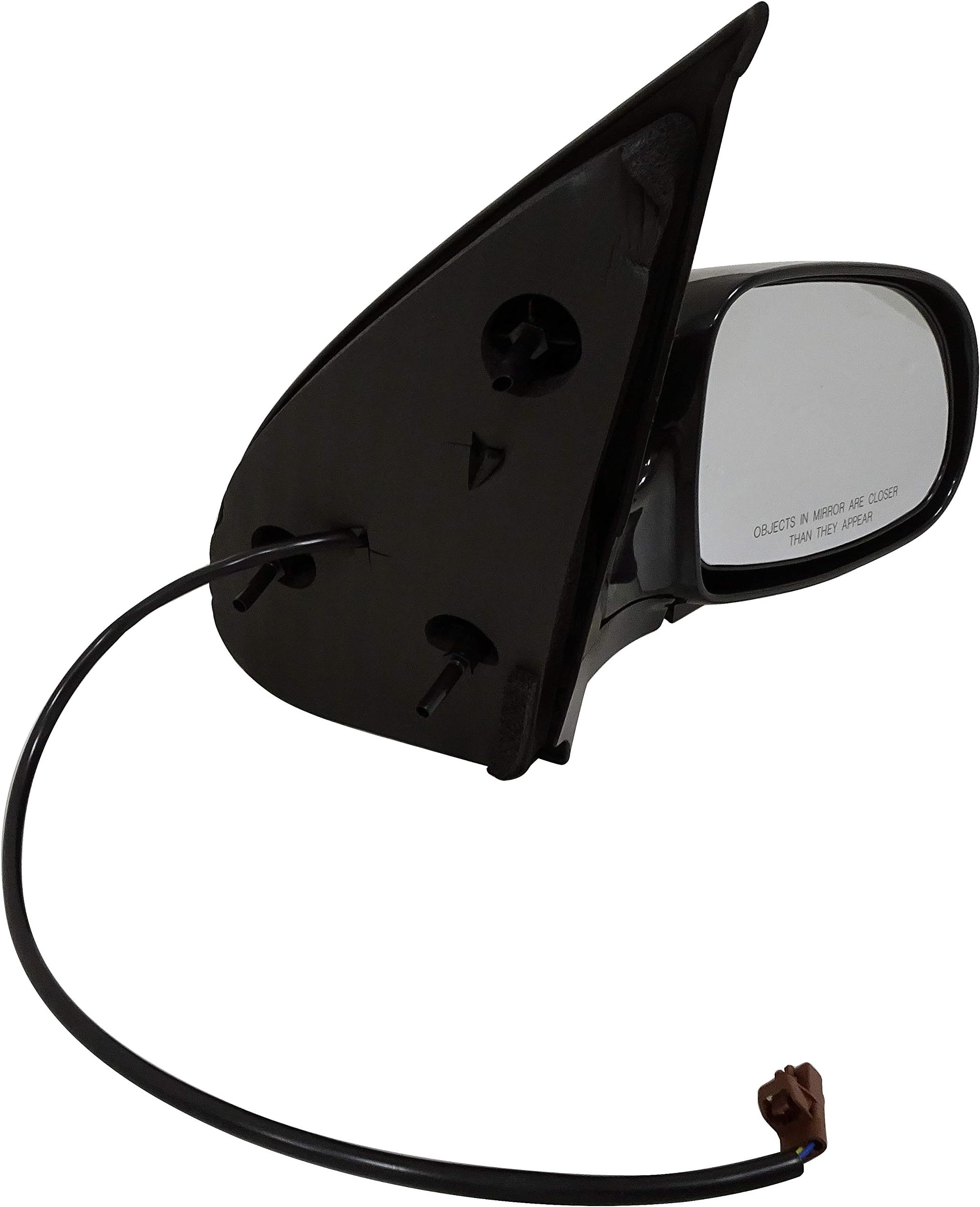 Dorman 955-2440 Passenger Side Power Door Mirror - Folding Black Replacement For Ford Mustang