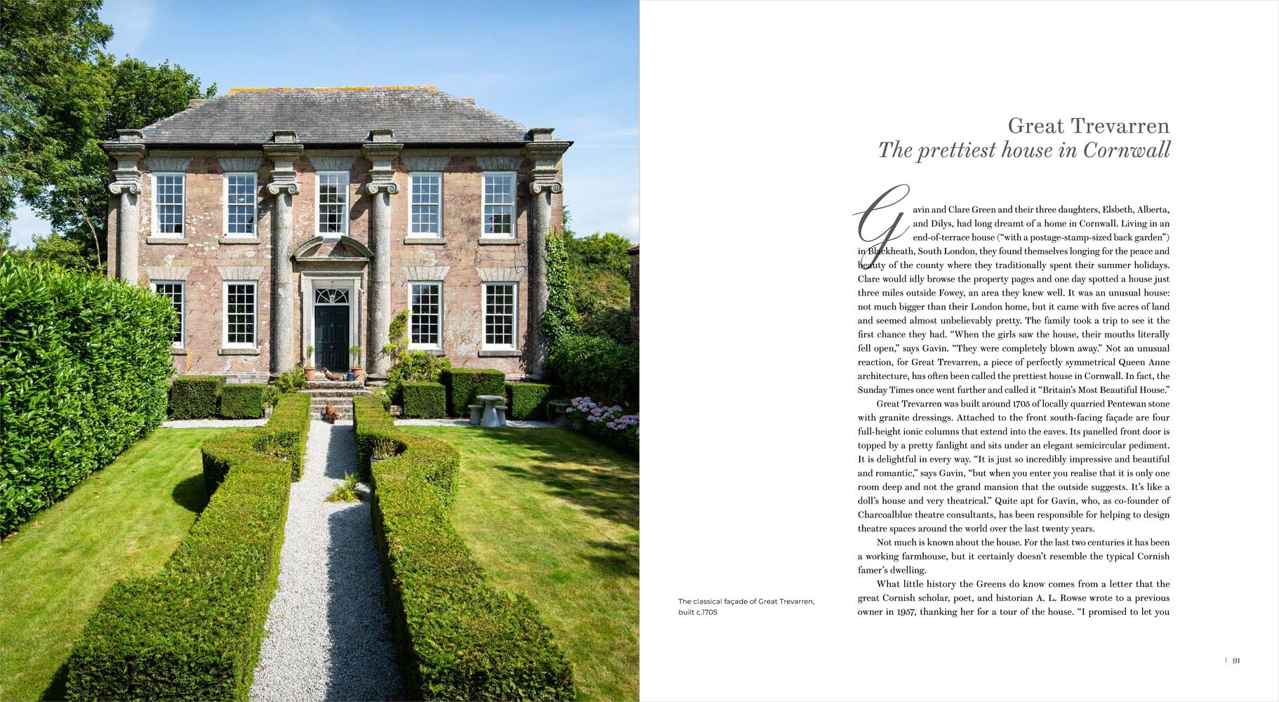 At Home In Cornwall: Secrets of Cornish Country House Style