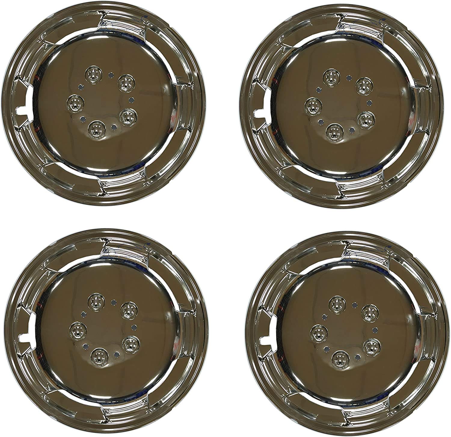 Buy 16" Chrome Van/Lcv/Lgv, Deep Dish Wheel Trim, Hub Cap Covers with