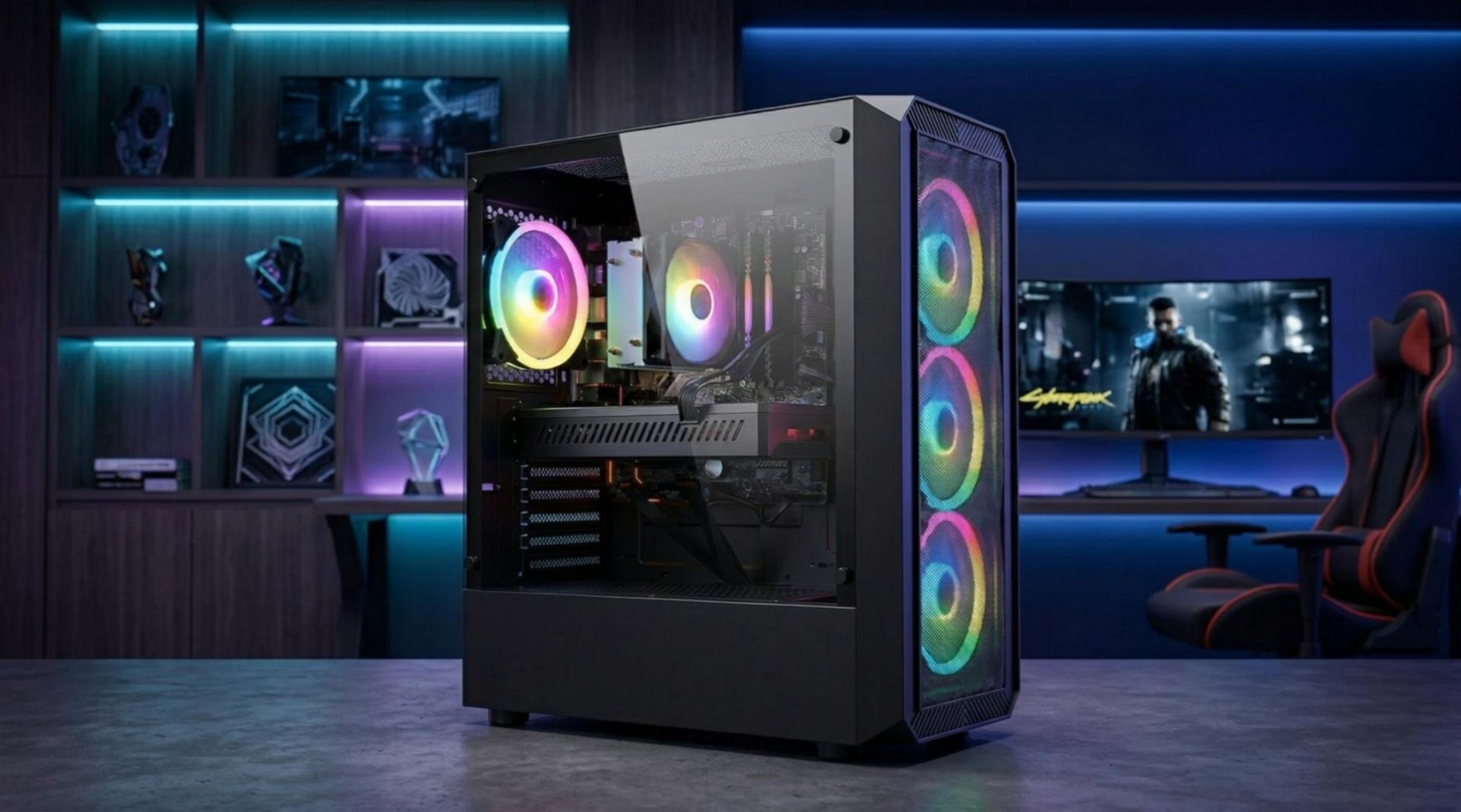 Amazon.com: STGAubron Gaming PC Desktop, Radeon RX 590 8G GDDR5
