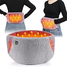 Electric Heating Pad for Menstrual Pain Relief, Hand Warmer, Waist Heating Pad with 3 Heating Settings, Machine Washable, Fast Heating Pad for Menstrual Pain Relief