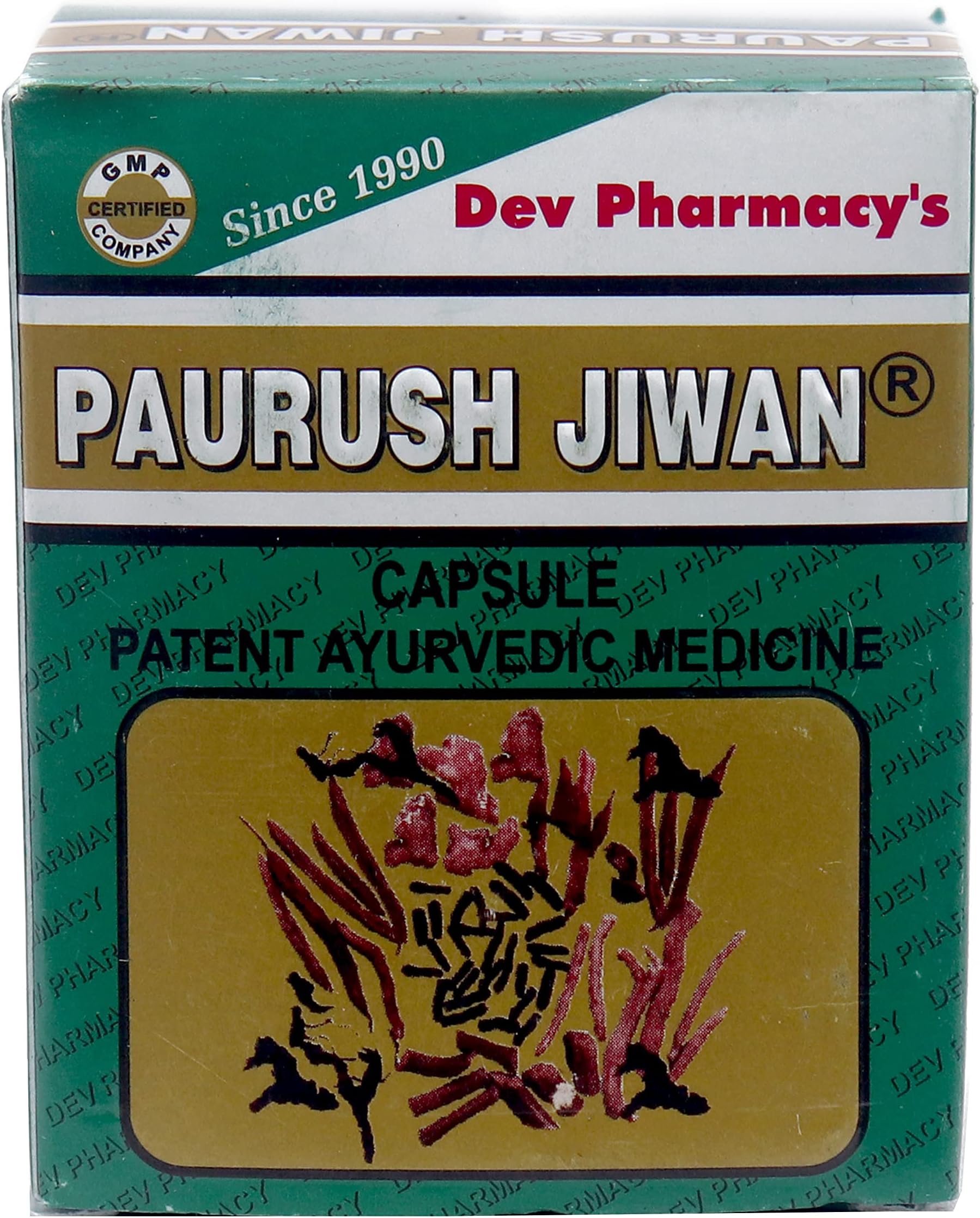 Paurush Jeevan Ayurvedic Capsules (6x10 Caps)