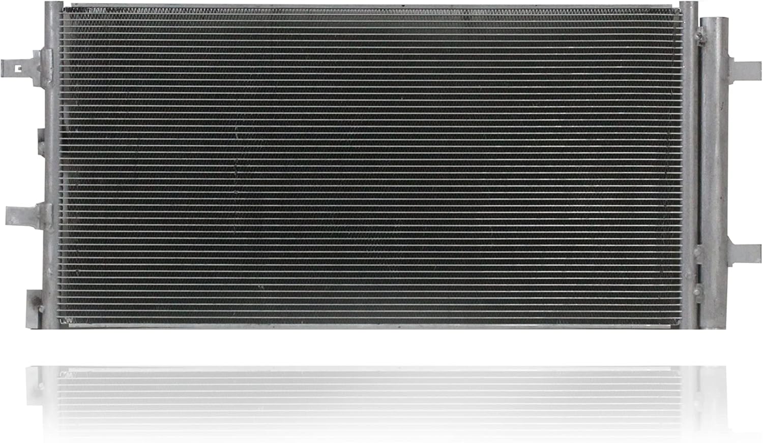 A/C Condenser - Pacific Best Inc. Compatible/Replacement for 3988 12-15 Audi A6/S6, 12-15 A7/S7 - With Receiver & Dryer, Parallel Flow Aluminum 5mm