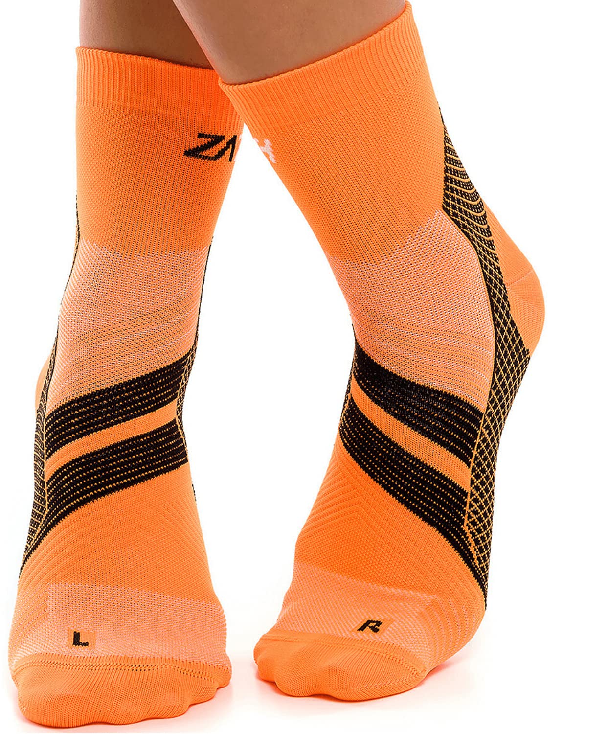 ZaTech Plantarfasziitis Socken, Kompression Socken. Ferse, Knöchel und Fußgewölbe Unterstützung, Sport Kompressionsstrümpfe