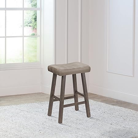 Amazon Com Newridge Home Goods Stool Cream Furniture Decor