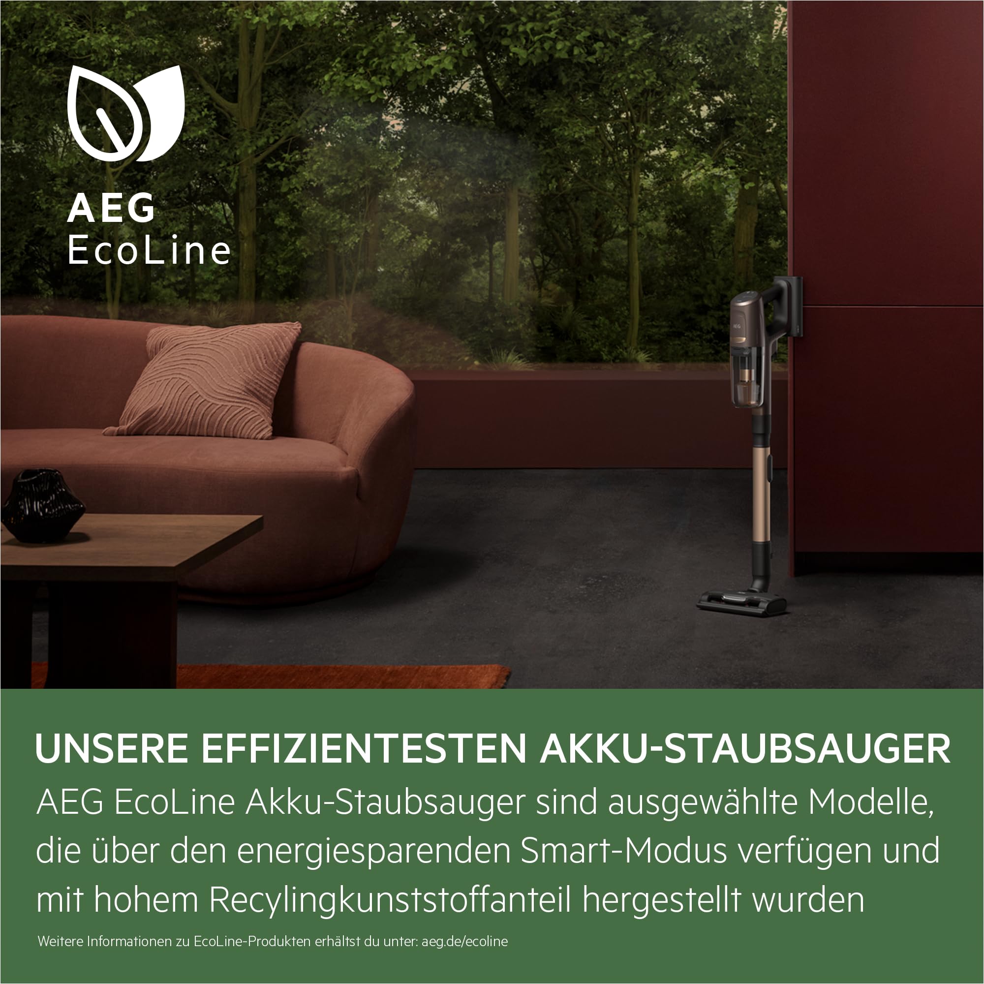 AEG HYGIENIC 8000 AP81B25WET Akku Staubsauger mit Wischfunktion/Automatik / 5-Stufen Filtration/Digitale Anzeige/Multi-Bodendüse & Mop-Düse / 3 Stufen/Akku wechselbar/Zubehör / 400ml / blau