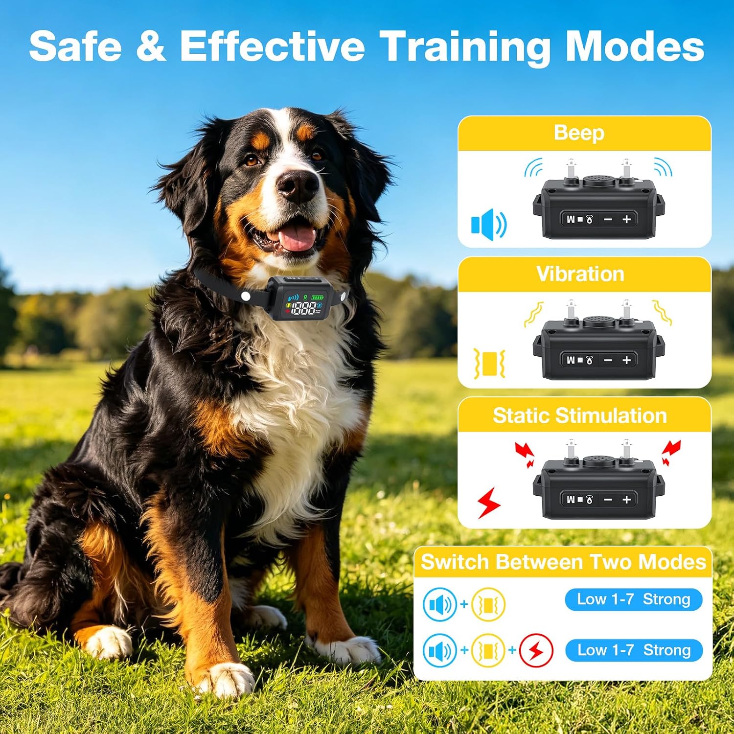 GPS Wireless Dog Fence System, Electric Fence for Dogs image 4