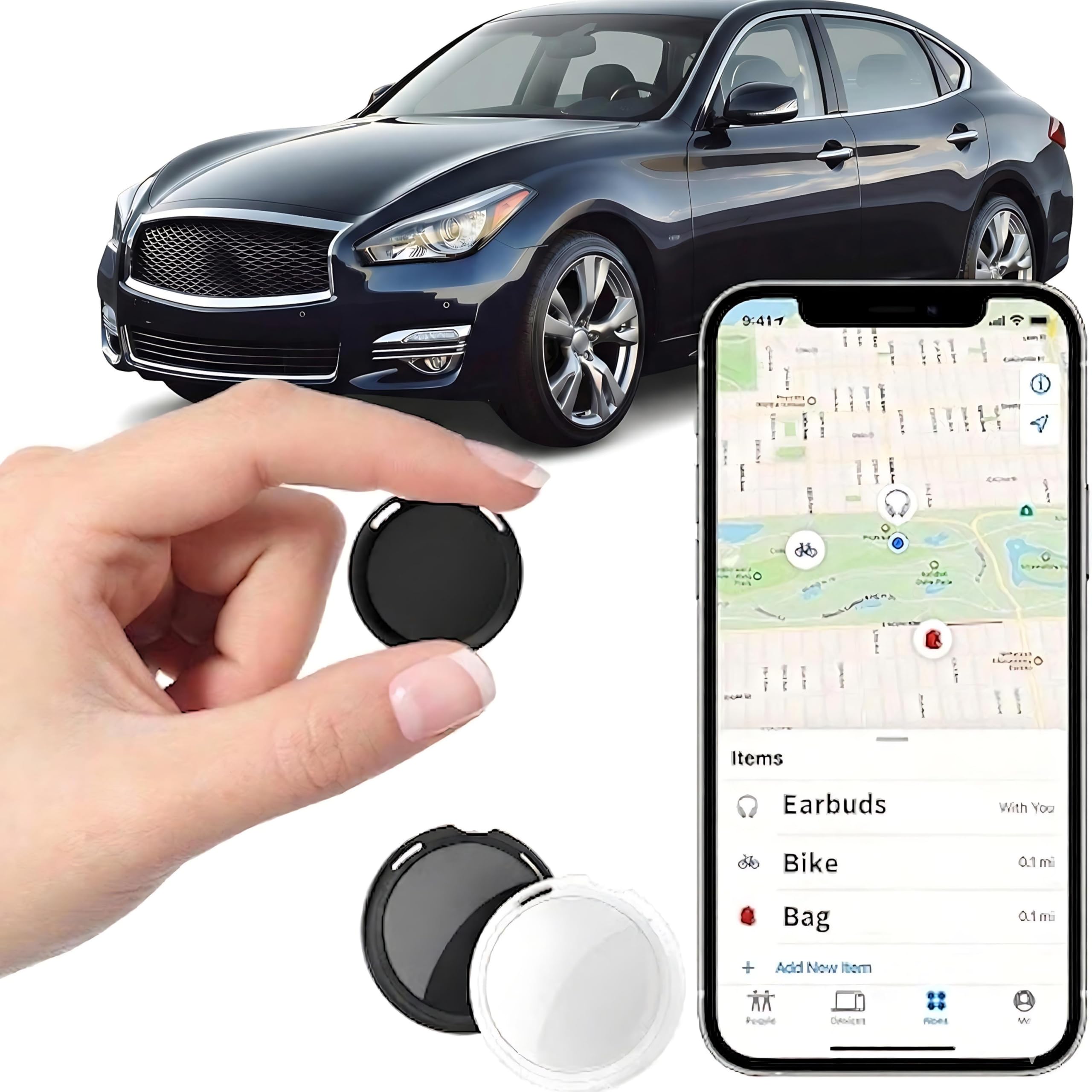 AMZSMT 2 Pack GPS Tracker - gps trackers | Mubboo
