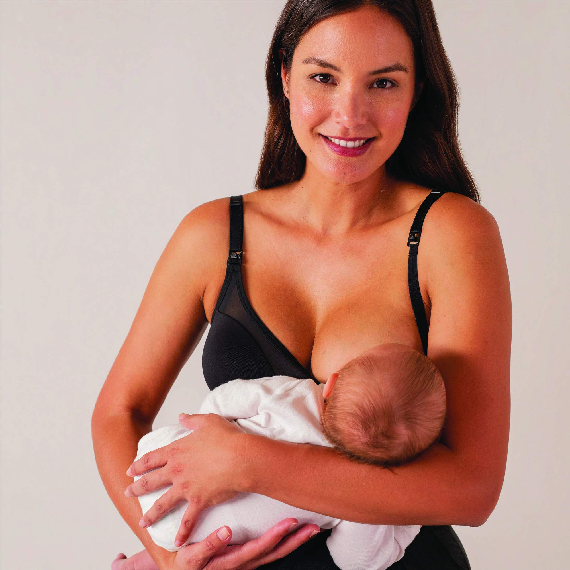 BRAVADO! DESIGNS Reggiseno premaman e allattamento senza fili senza cuciture in seta per il corpo | B, C, D, DD/E, DDD/F Cup