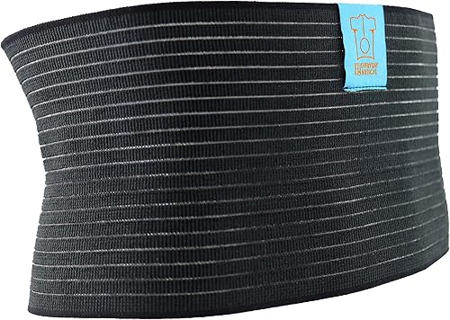 Miniatura 5 de Everyday Medical Faja abdominal poscirugía para hombres y mujeres, soporte de compresión de estómago de grado médico para cirugías de cintura y