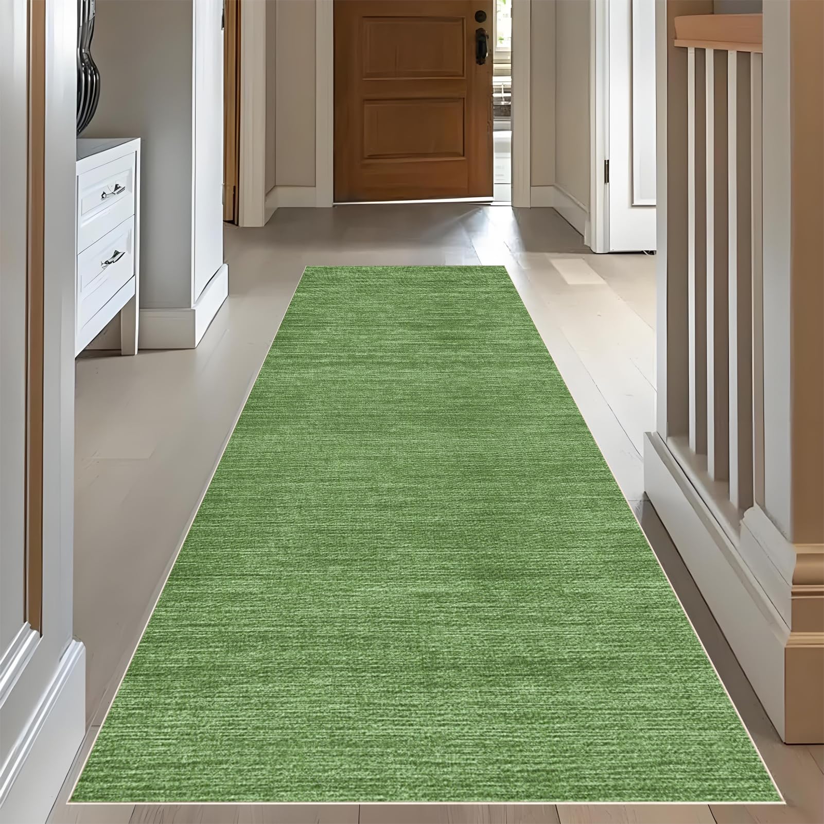 RxueSug Carpet Runners for Hallways Non Slip Long Washable Runner Rugs for Hallway 100 x 280 cm Non Slip Kitchen Runner Long Area Rug Absorbent Carpet Floor Mat Hall Runner Narrow Rugs