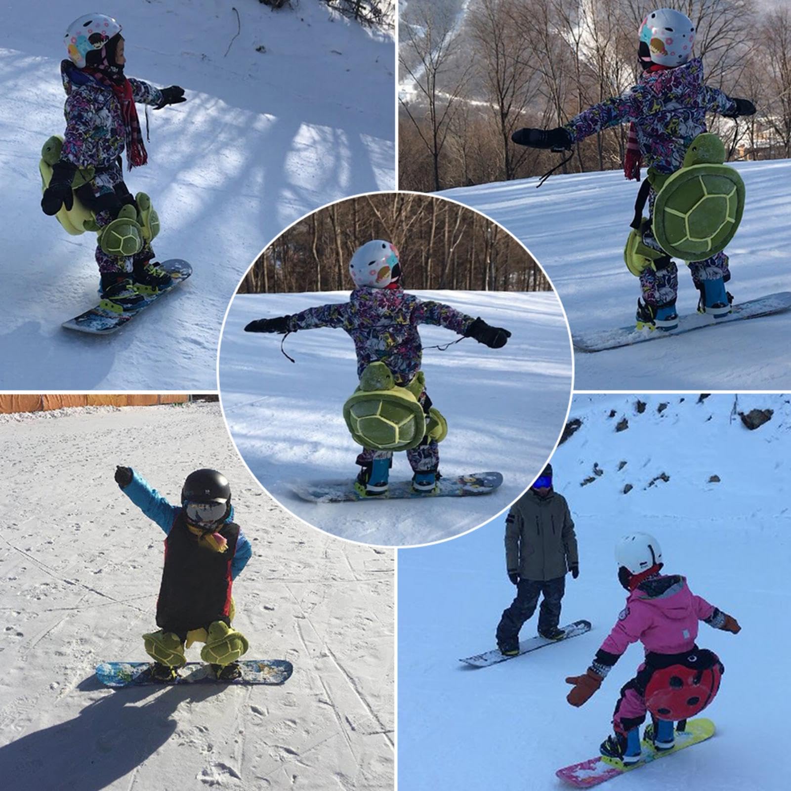 Turtle Snowboard Pad --schildkröte -- 67CM Ski Schutzausrüstung