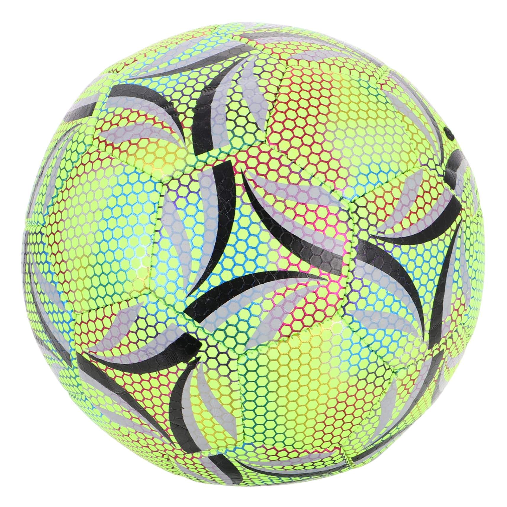 TOYANDONA Pelota de Fútbol Luminosa de Noche para Entrenamiento de Adultos y Jóvenes Resistente y Duradero para Condiciones de Luz Diseño Ergonómico para Control y