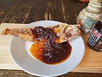 Vista 3 de Shito Sauce 3 sabores/Condimento de mariscos/salsa de chile (muy picante, 8 oz)