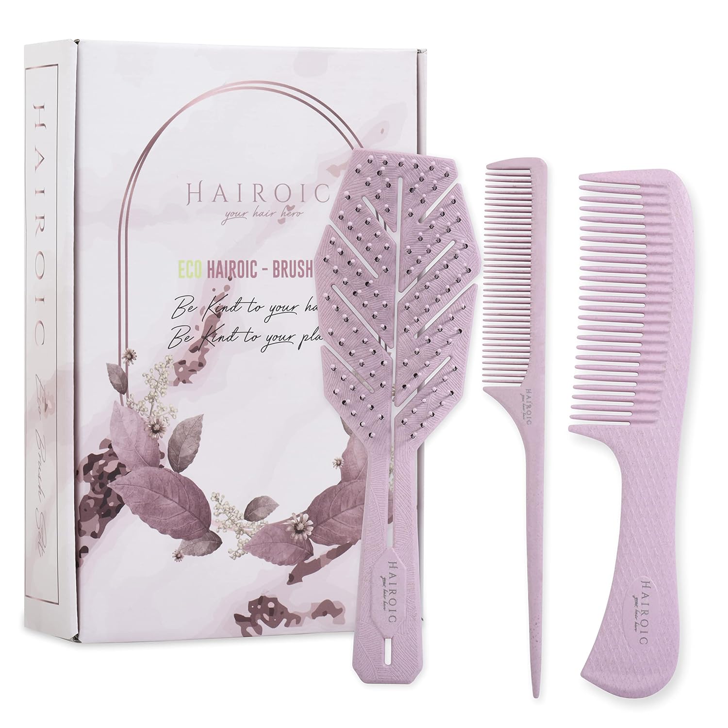Hair Detangling Brush Set Glide through Brush for Wet